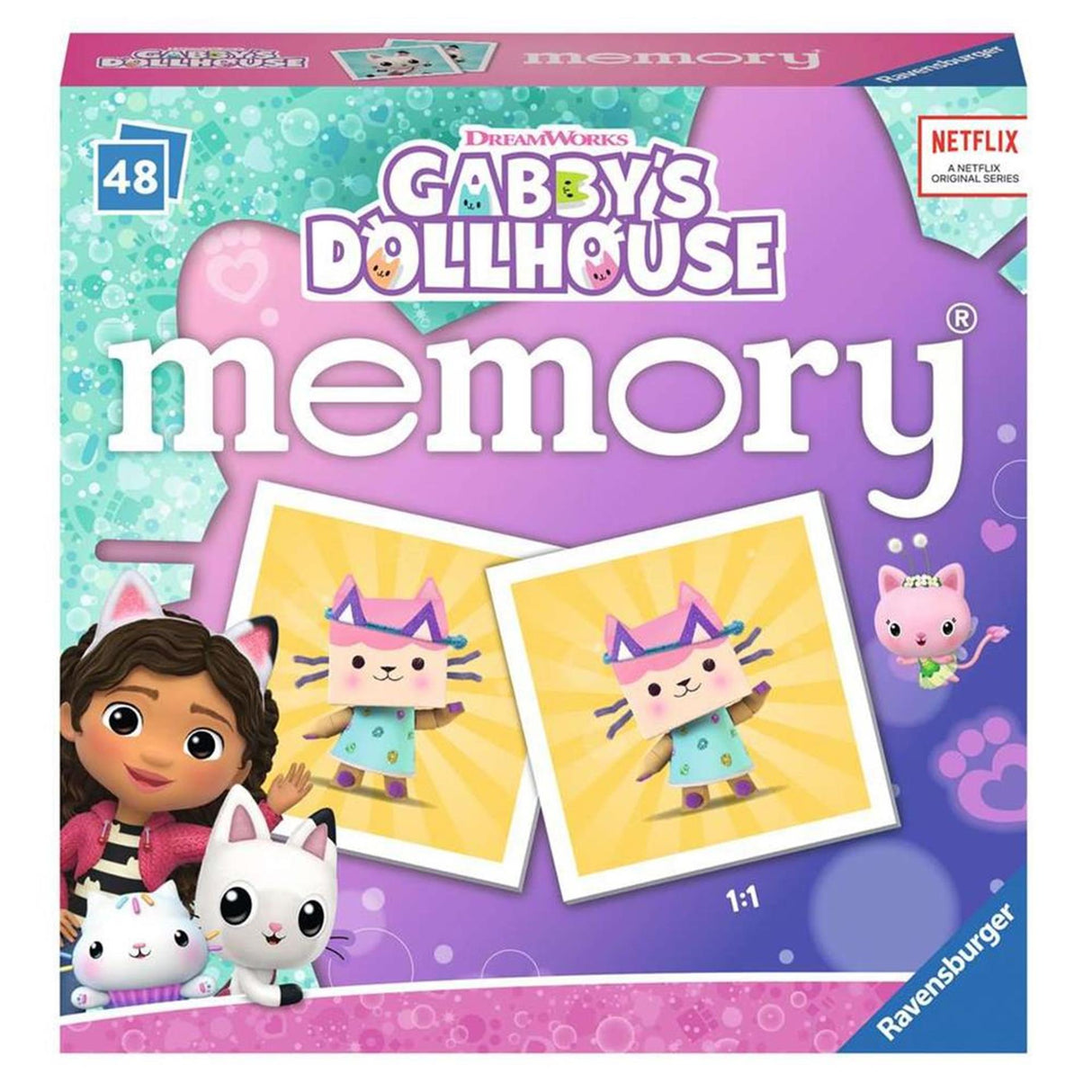 Ravensburger Gabby's Dollhouse Mini mémoire