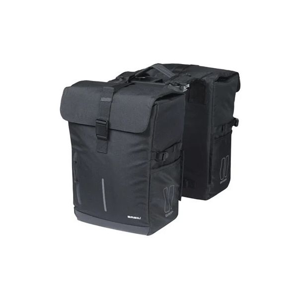 Basil sac move double aim noir | 30l