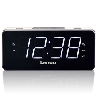 Radio-réveil Lenco avec affichage LED