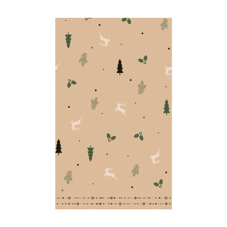 Nappe Duni naturelle yuletid 220 cm