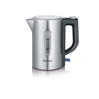 Severin wk3647 mini bouilloire de voyage 0,5l 1100w acier inoxydable noir