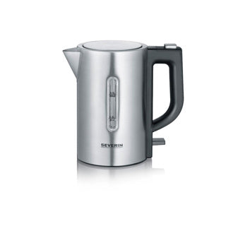 Severin wk3647 mini bouilloire de voyage 0,5l 1100w acier inoxydable noir