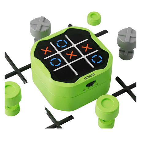 Giiker jeu de tic-tac-toe - vert