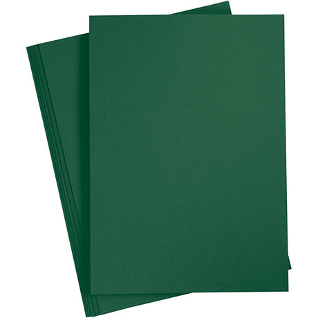Société créative http: www.ccobby.nl carton-a4-feuille-210x297-mm-180-gr-darkgreen-20-sheet-1-box