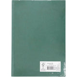 Carton coloré Creativ company, a4, feuille 210x297 mm, 180 gr, vert foncé, 20 feuilles 1 boîte