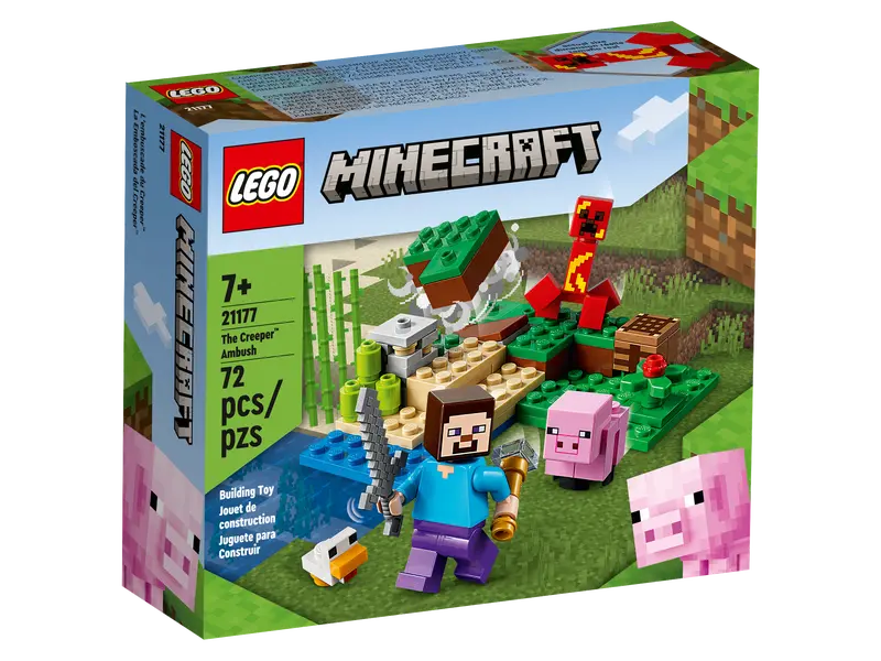 Lego minecraft - 21177 l'embuscade des creepers