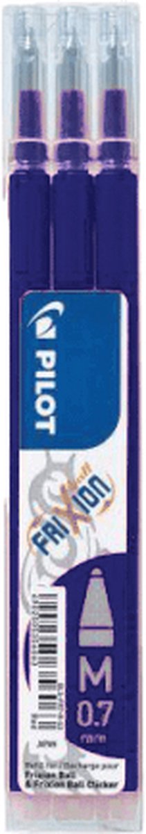 Pilot - recharges pour stylo frixion - recharges pour stylo avec encre effaçable