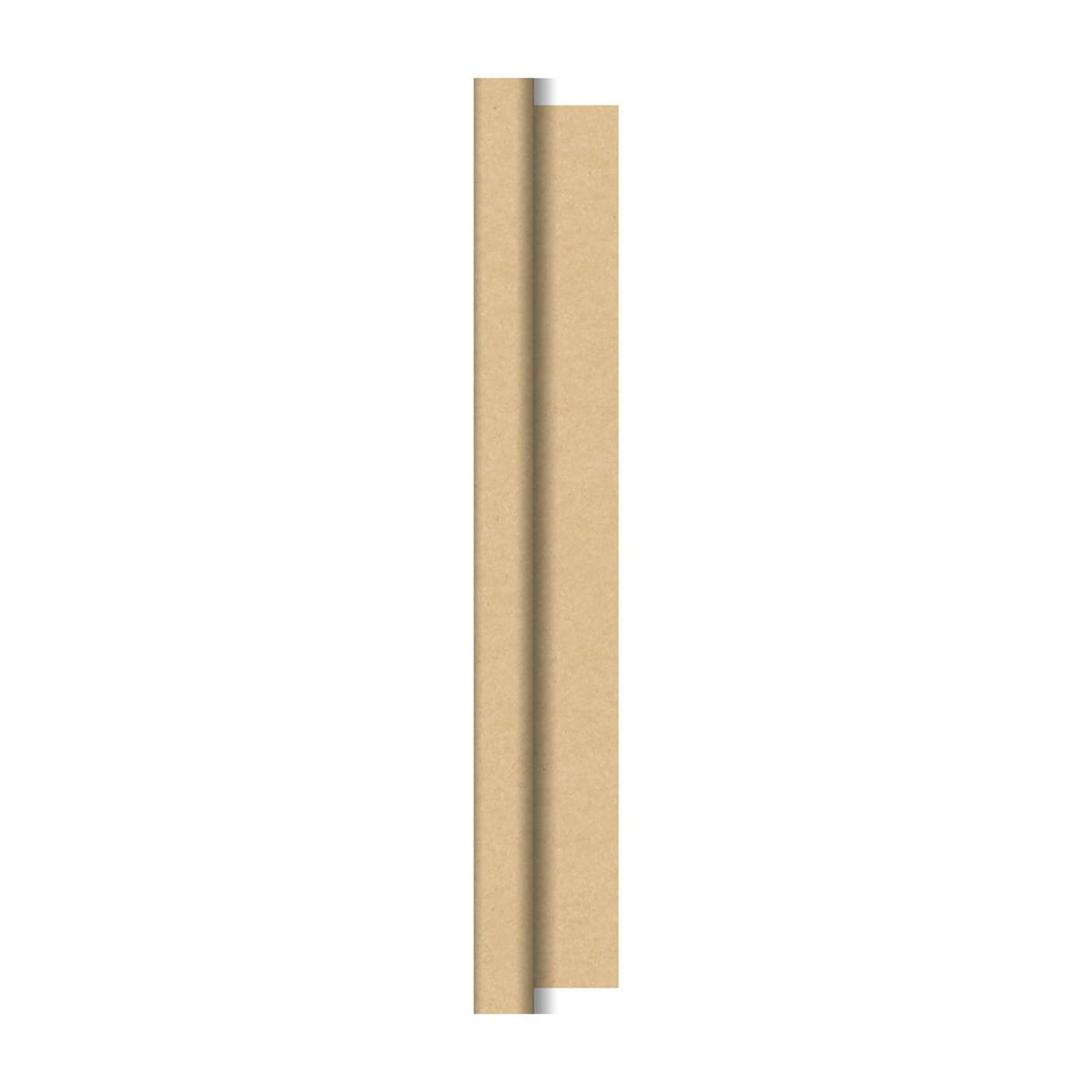 Nappe Duni en rouleau cel marron naturel 118x500cm