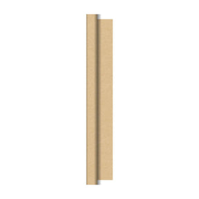 Nappe Duni en rouleau cel marron naturel 118x500cm