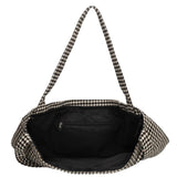 Beagles shopper pied-de-poule noir