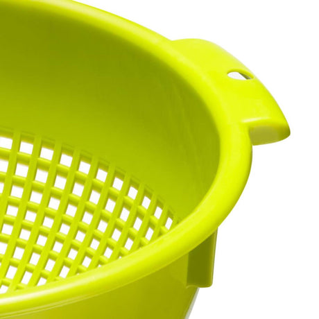 Passoire Westmark, avec poignées encastrées et supports de montage, plastique, vert, 2126221a