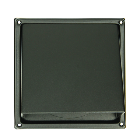 Renson 1066438 - zwart inox dampkaprooster type 641 ø150mm, opbouw | 2 stuks