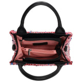 Sac à main Charm London Finsbury rose-rouge