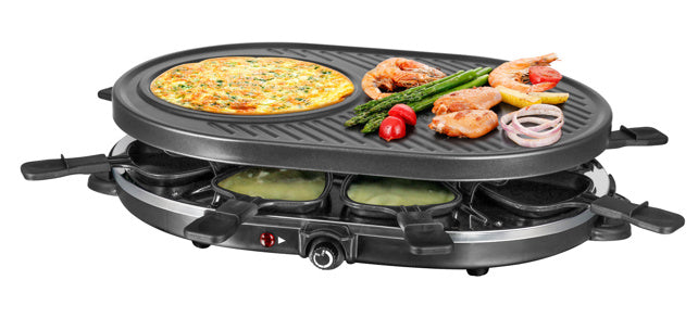 Appareil à raclette maison quotidien 8 personnes