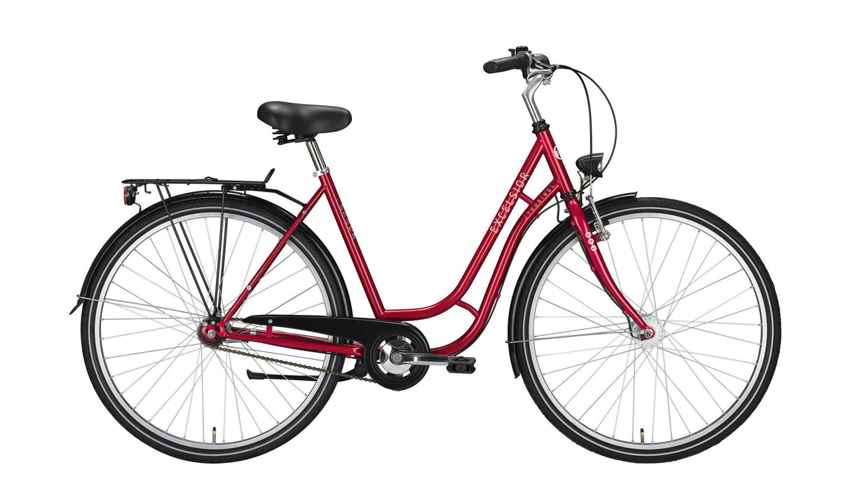 Excelsior city bike touring nd mod. 24 cyclotourisme nd 26 45 tour 1sp rouge met.