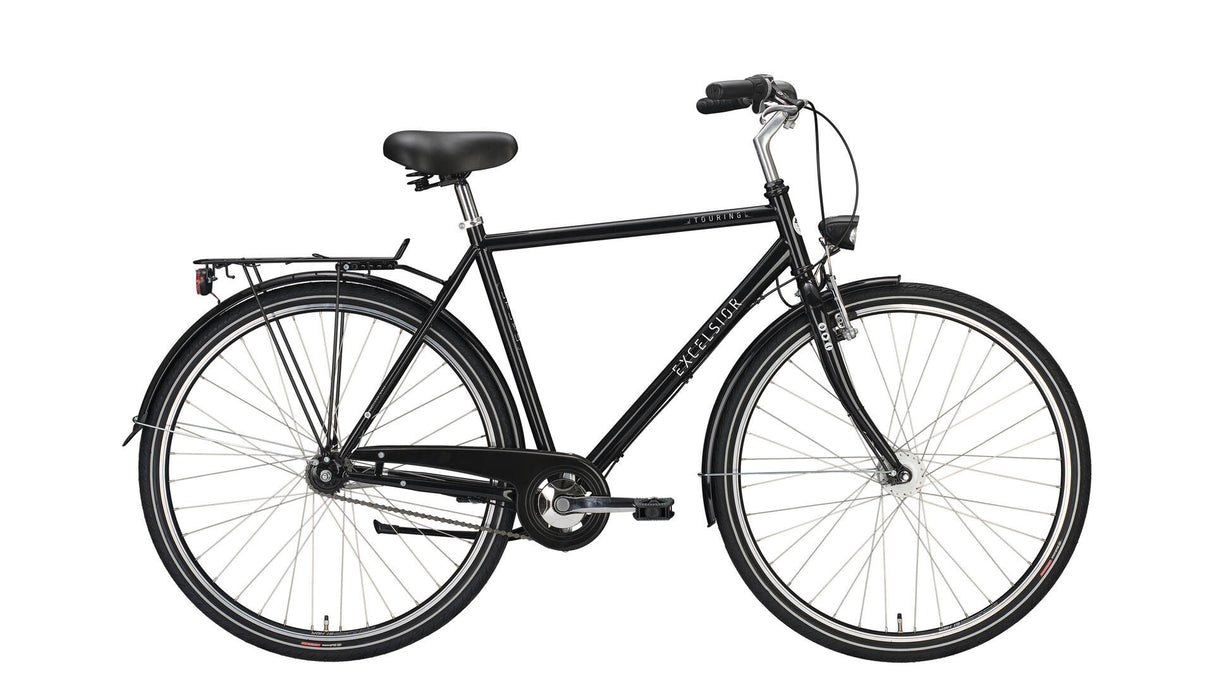 Excelsior city bike touring star nd mod. 24 étoile de cyclotourisme nd 28 55 diam. 3sp CB noir