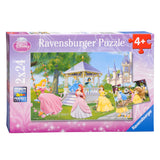 Ravensburger puzzle princesse disney princesses enchanteresses - 2x24 pièces - puzzle enfant