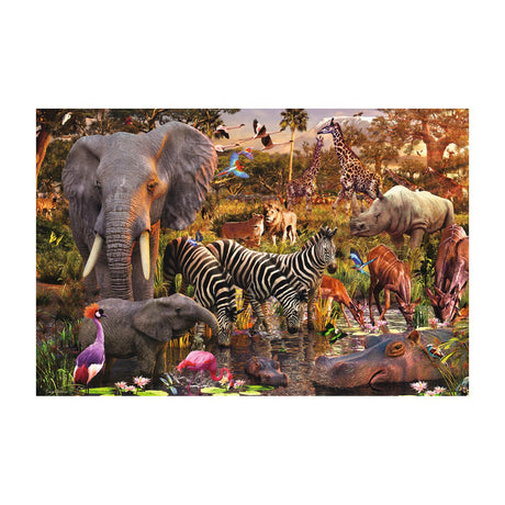 Ravensburger puzzle Le monde animal africain - puzzle - 3000 pièces