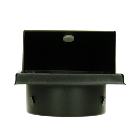Renson 1066436 - zwart inox dampkaprooster type 641 ø100mm, opbouw | 2 stuks