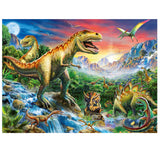 Puzzle Ravensburger avec les dinosaures - puzzle - 100 pièces