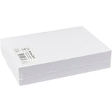Carton coloré Creativ company, a5, feuille 148x210 mm, 180 gr, blanc, 200 feuilles 1 boîte