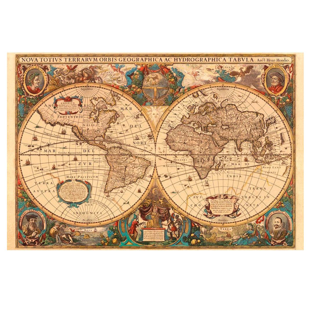 Ravensburger Antique World Map, 5000st.