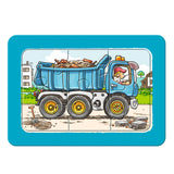 Ravensburger Excavator Tractor and Tipping Car 3x6 Pieces