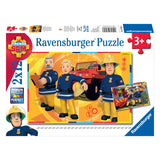 Ravensburger - hasič Sam: Sam At Work 2x12 kusů