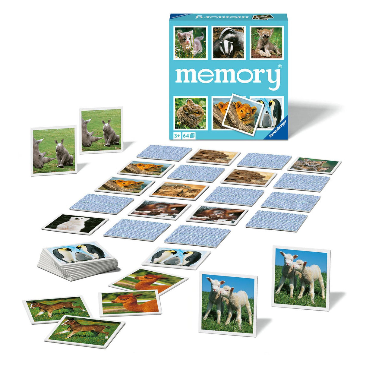 Ravensburger Memory jonk Déieren