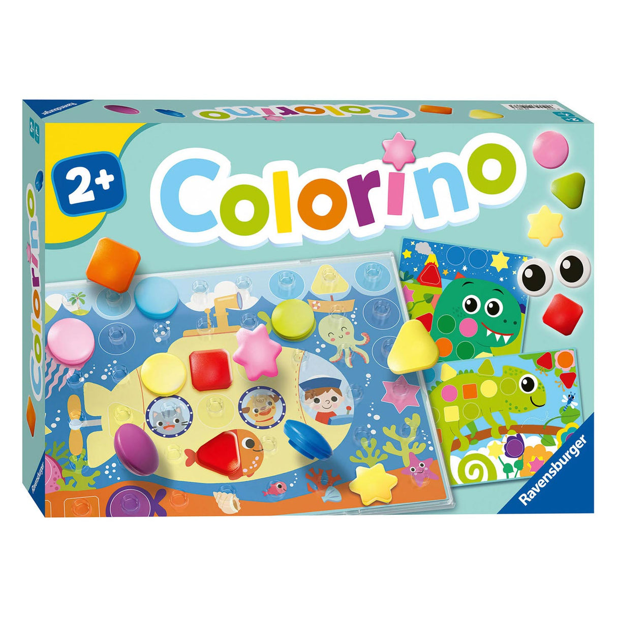 Ravensburger Colorino barvy a tvary