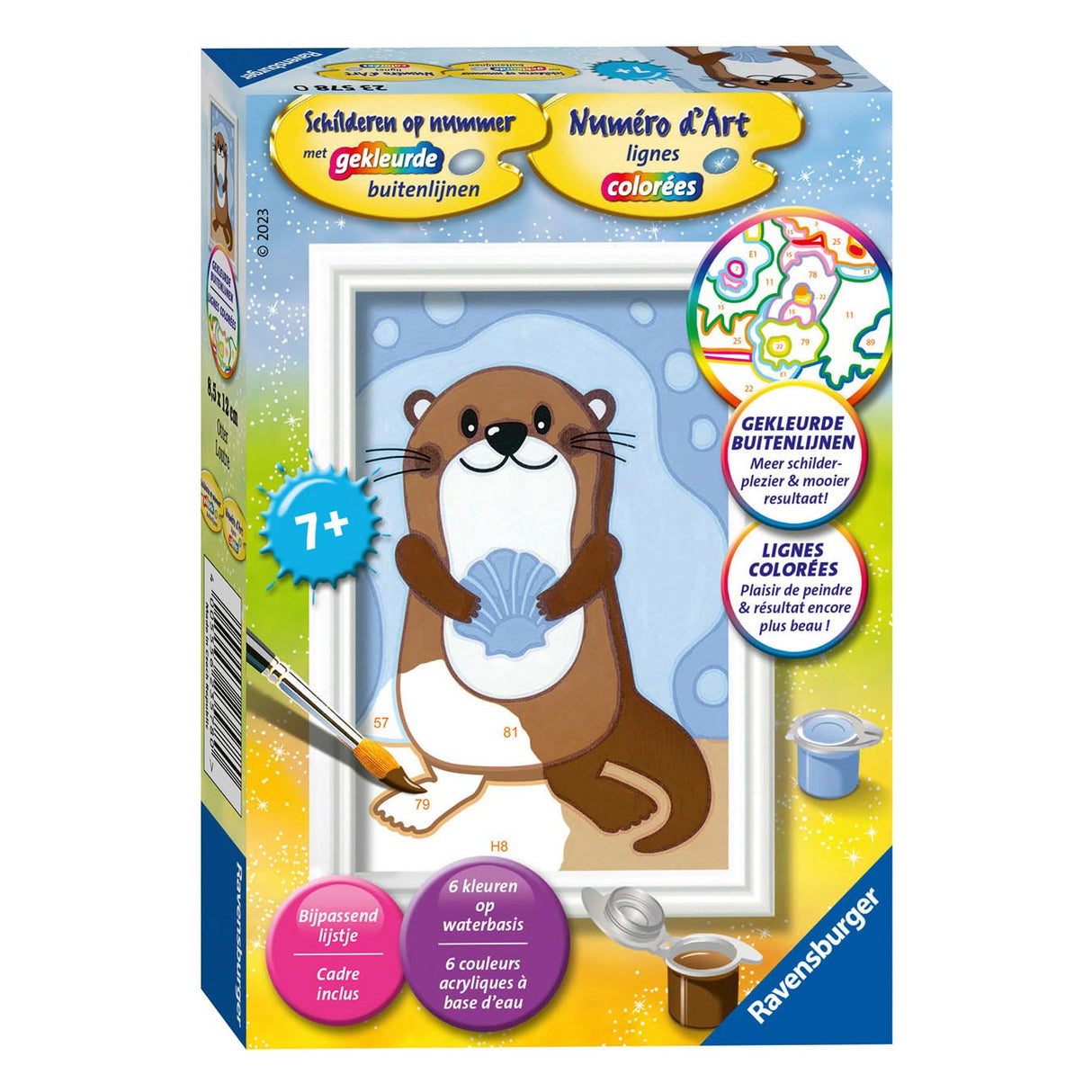 Ravensburger malba podle čísla Otter