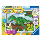 Malba Ravensburger podle čísla dino