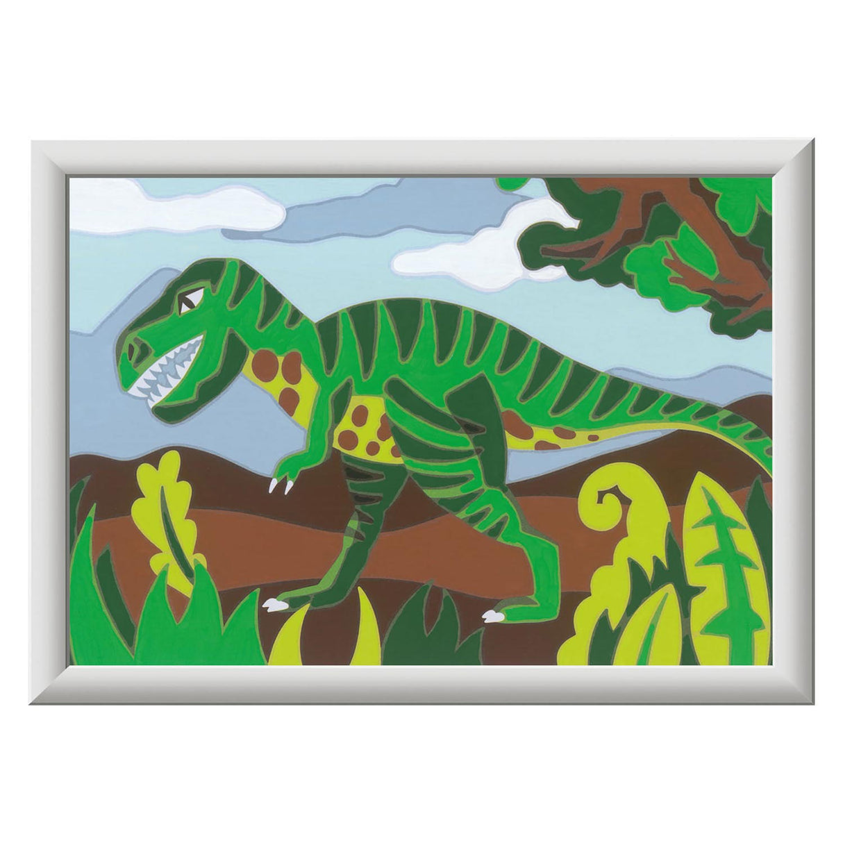 Malba Ravensburger podle čísla dino