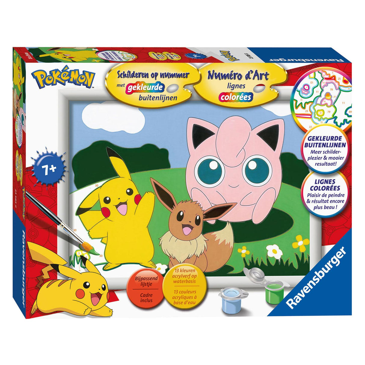 Ravensburger Painting on number Pokemon