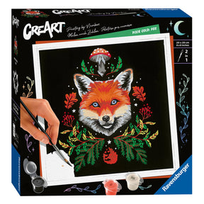 Ravensburger Pixie Cold Edition Fox - Peinture par numéros pour adultes