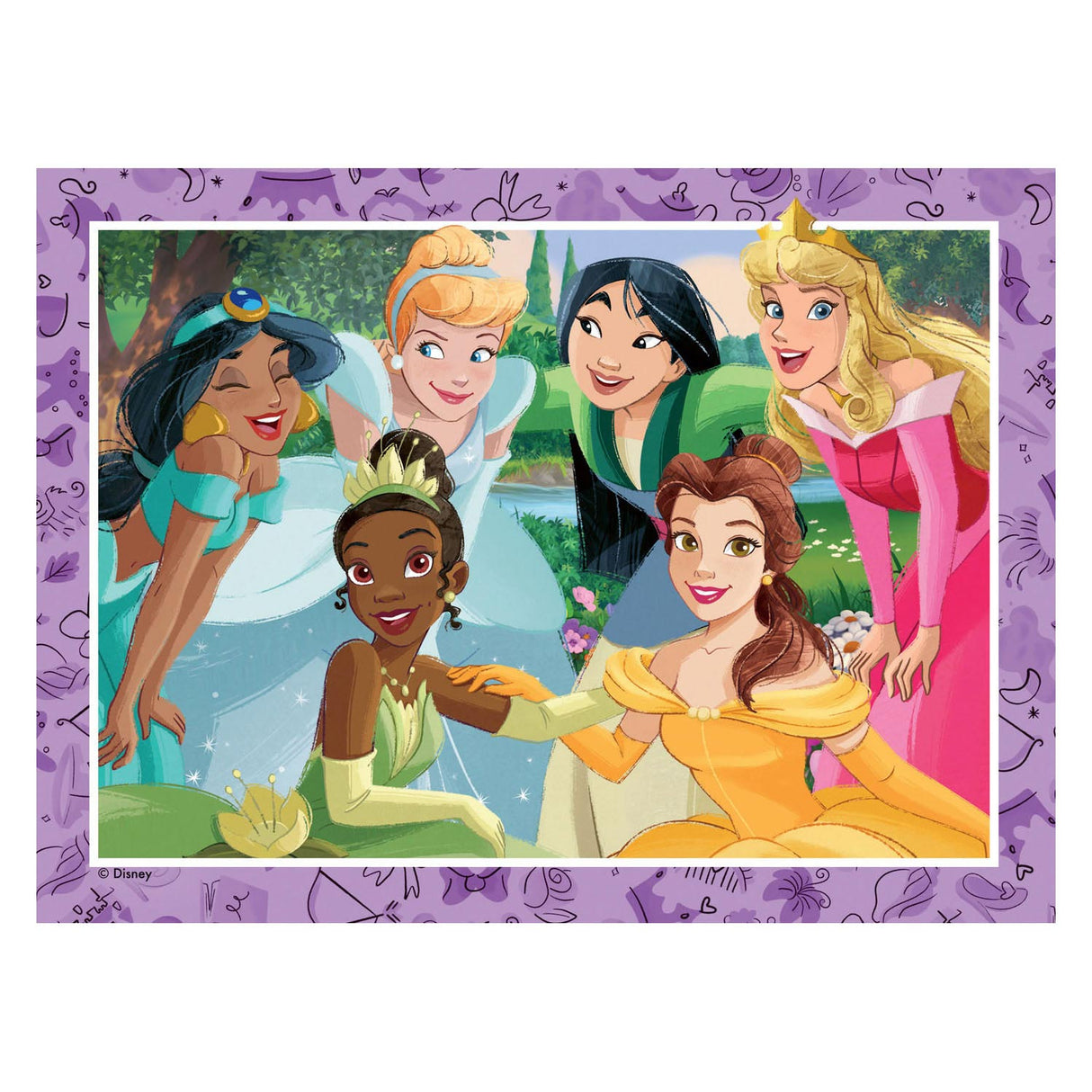 Ravensburger - Puzzles Princess 4in1