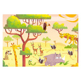 Ravensburger - Puzzle - Safari Time 2x24 pezzi