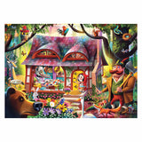 Ravensburger Puzzle Little Red Riding Hood og De Wolf, 1000.