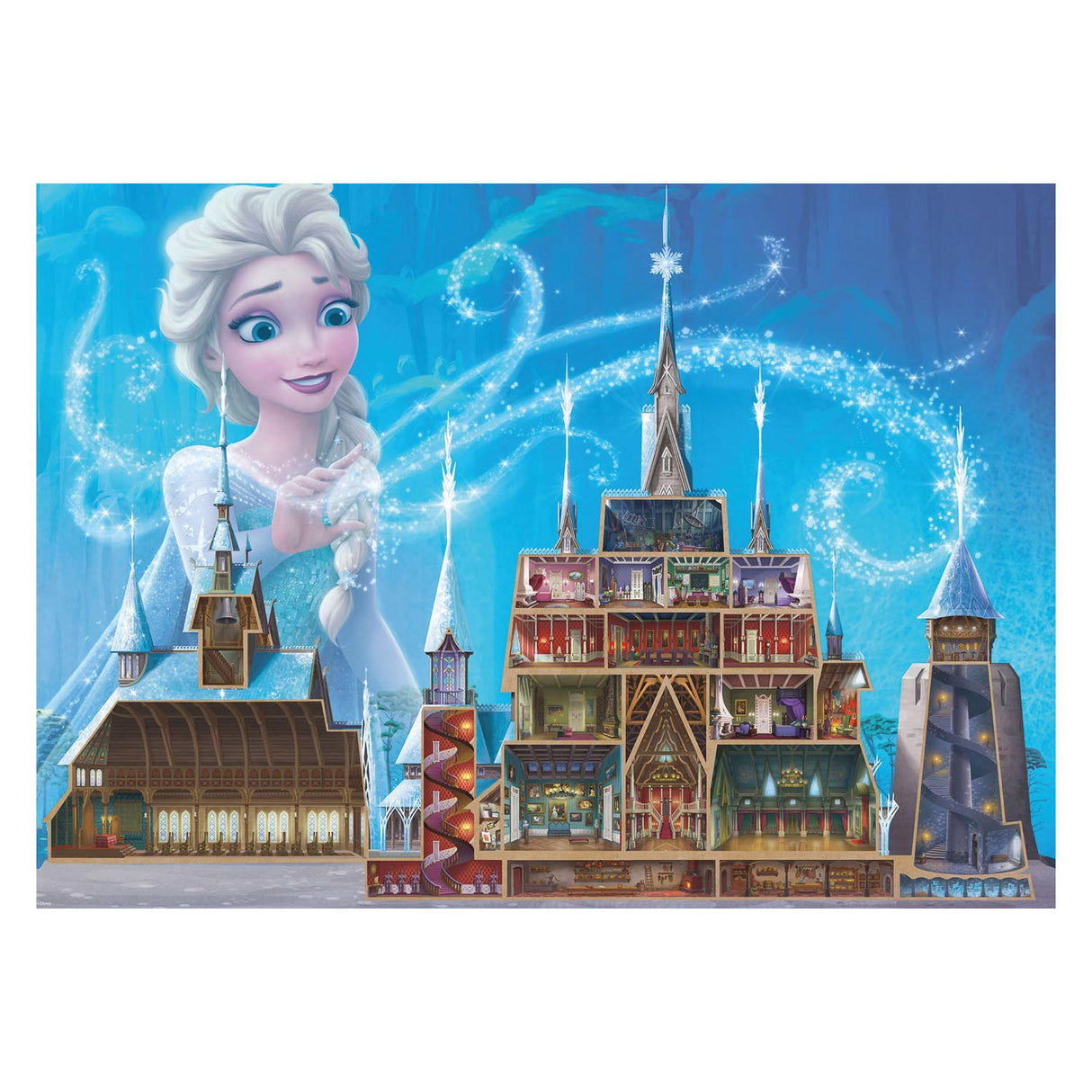 RAVENSBURGER PULSS CASTLE ELSA, 1000st.