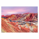 Ravensburger puzzle montagnes arc-en-ciel, Chine, 1000 pcs.