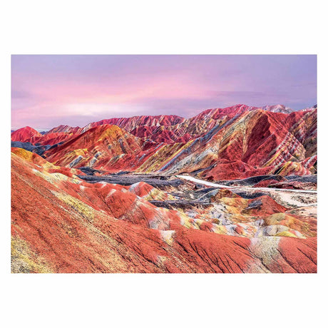 Ravensburger puzzle montagnes arc-en-ciel, Chine, 1000 pcs.