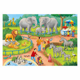 Ravensburger - Puzzle A Day in the Zoo 2x24 Pieces