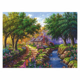 Ravensburger Puzzle Cottage à la rivière, 1500e.