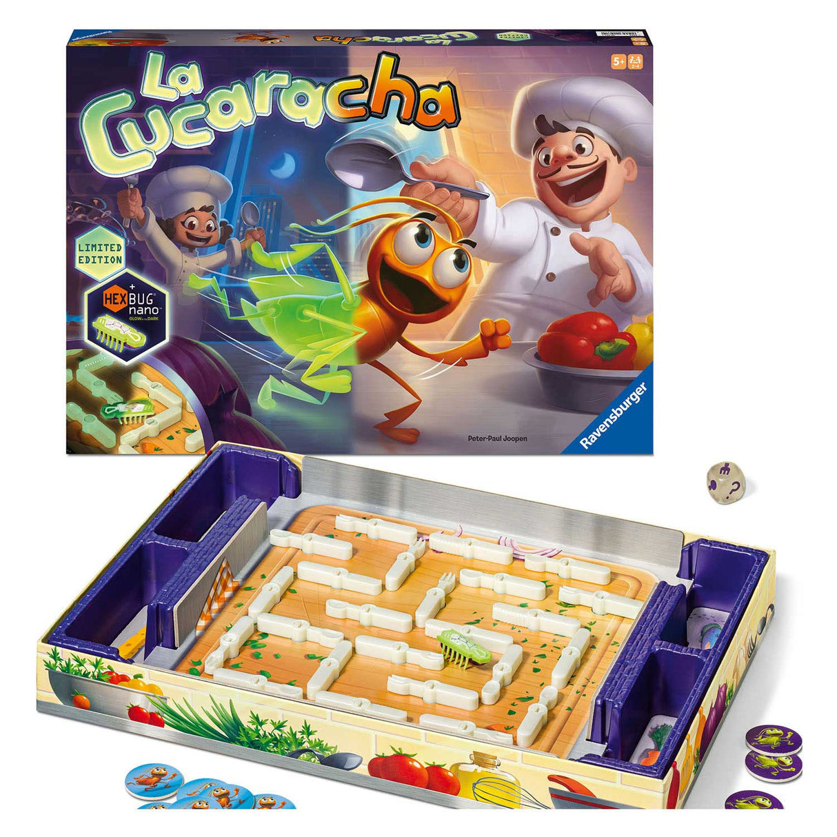 Ravensburger la cucaraa 10 Joer Board Spill