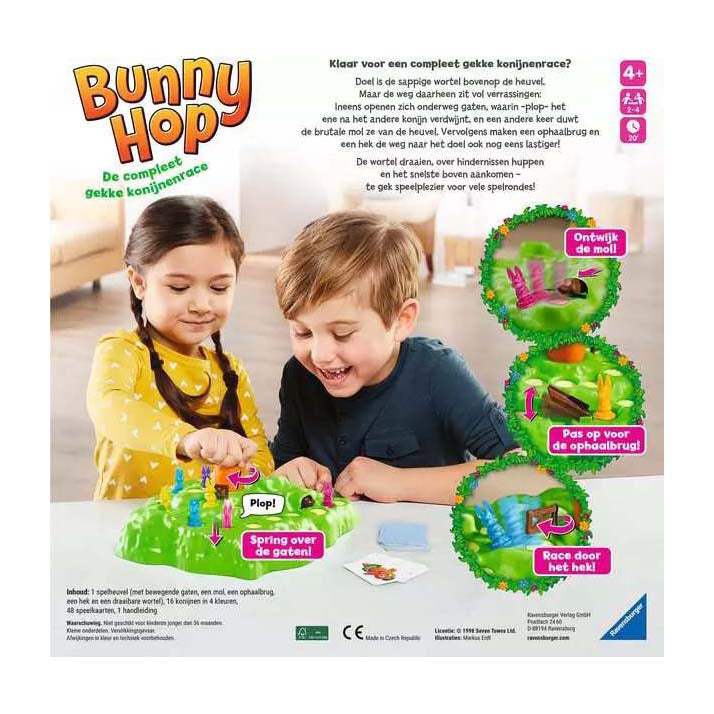 Ravensburger Bunny Hop - jeu d'enfant