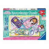 RAVENSBURGER - Gabbys Dollhouse Jigsaw Puzzle 2x12 bitar