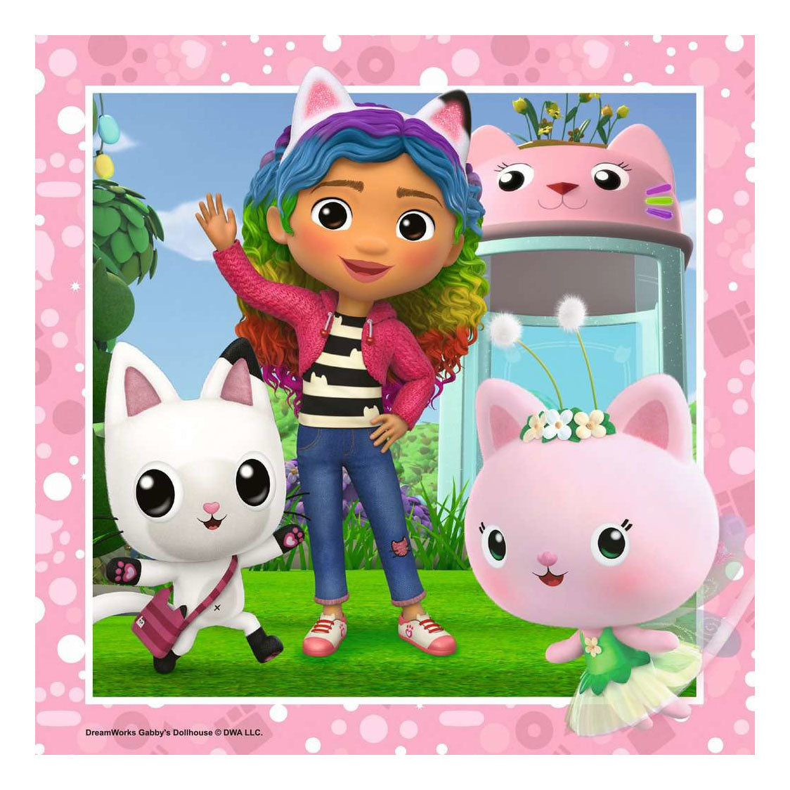 Ravensburger puzzle Maison de poupée de Gabby - puzzle - 3x49 pièces