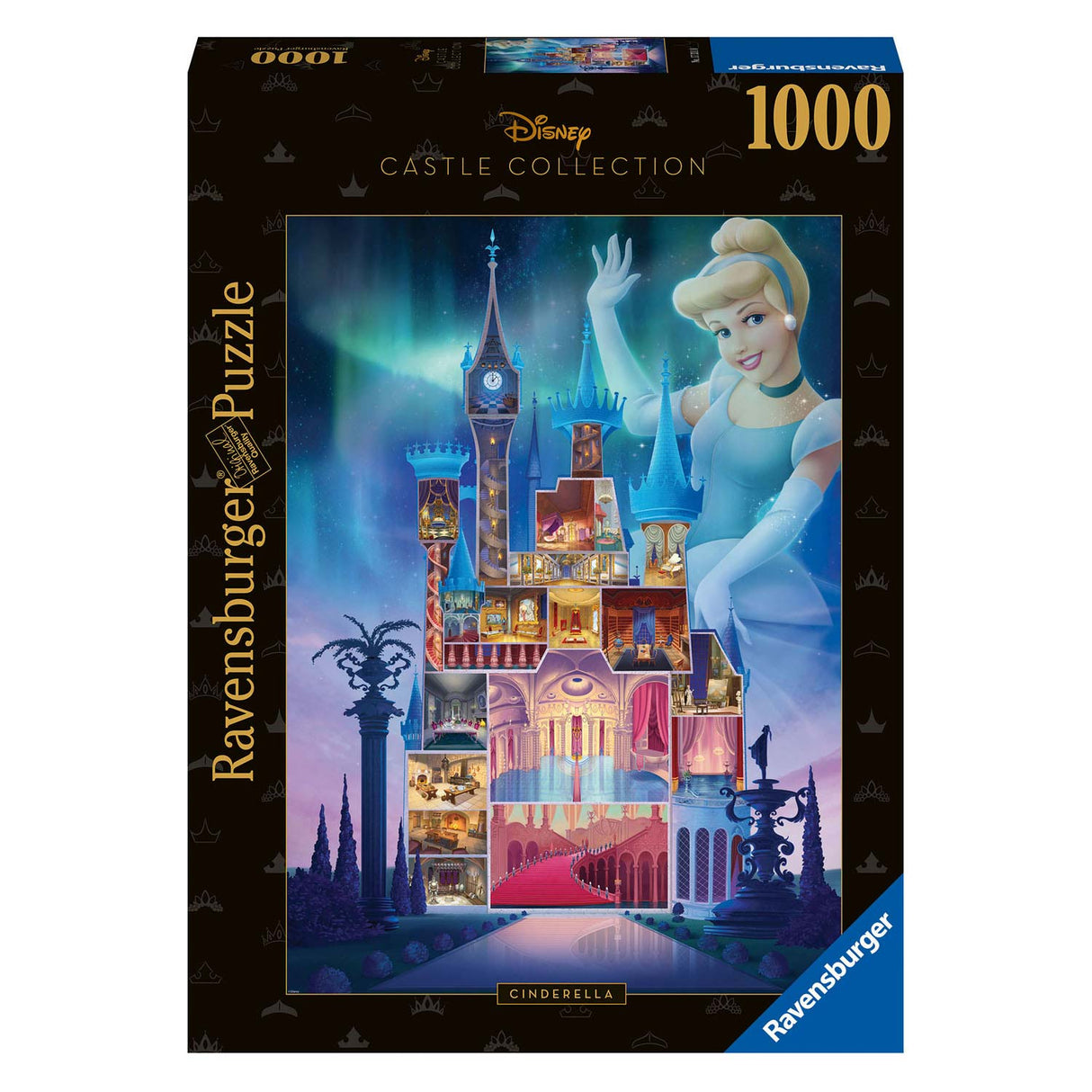 Ravensburger Castles Popelka Jigsaw Puzzle, 1000st.