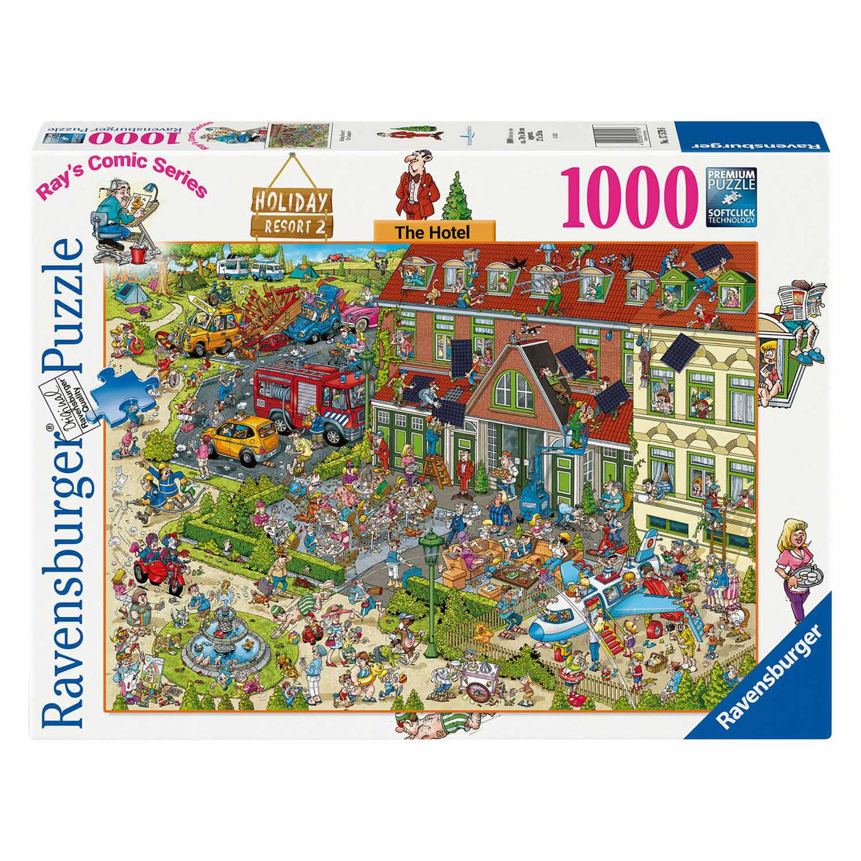 Ravensburger Holiday Resort 2 The Hotel Leg Puzzle, 1000st.