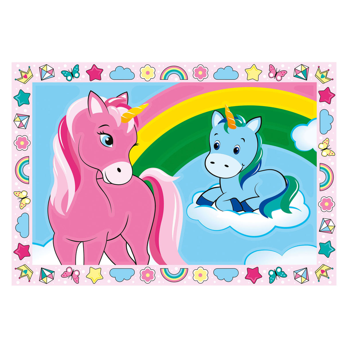 Ravensburger Crart Molerei am Song Bliije Unicorns